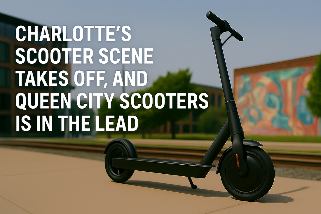 Charlotte's Scooter Scene Takes Off, And Queen City Scooters Is In The Lead